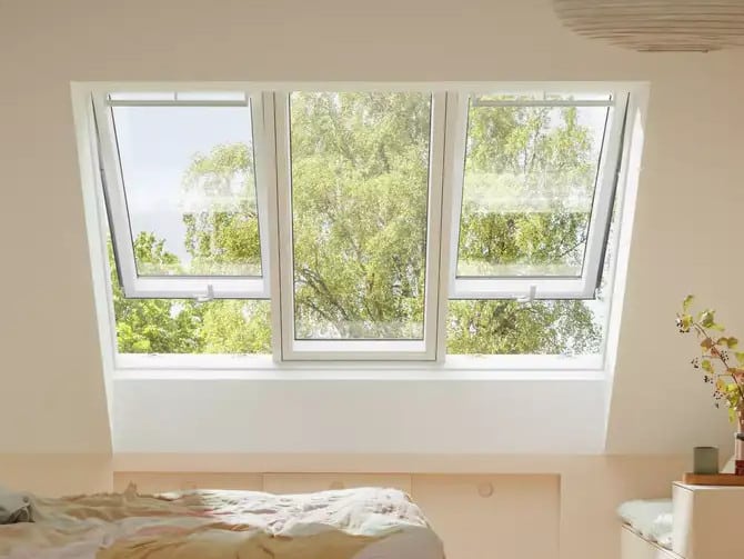 Fenêtre grande taille velux installée par ACD couvreur zingueur